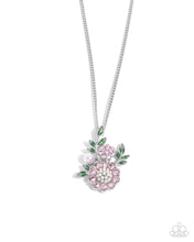 Load image into Gallery viewer, paparazzi-accessories-botanical-bunch-pink-necklace
