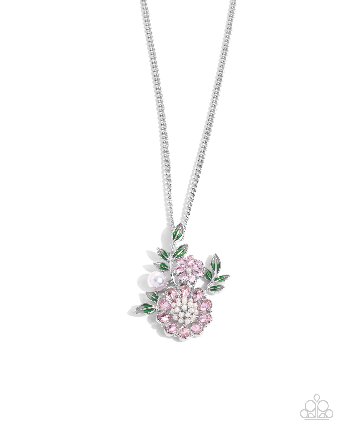 paparazzi-accessories-botanical-bunch-pink-necklace