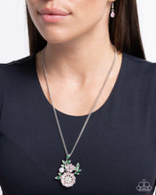 Load image into Gallery viewer, Botanical Bunch - Pink Necklace - Paparazzi Jewelry
