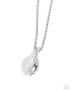 paparazzi-accessories-football-future-white-mens necklace