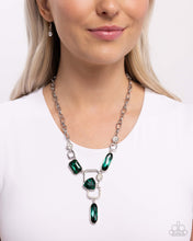 Load image into Gallery viewer, Artistic Elegance - Green Necklace - Paparazzi Jewelry
