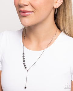 Drops of Dazzle - Black Necklace - Paparazzi Jewelry