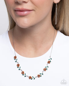 Tale As Old As PRIME - Brown Necklace - Paparazzi Jewelry