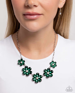 Whimsical Way - Green Necklace - Paparazzi Jewelry