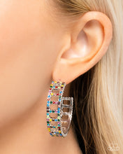 Load image into Gallery viewer, Bridging Brilliance - Multi Earrings - Paparazzi Jewelry
