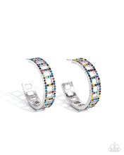 Load image into Gallery viewer, paparazzi-accessories-bridging-brilliance-multi-earrings
