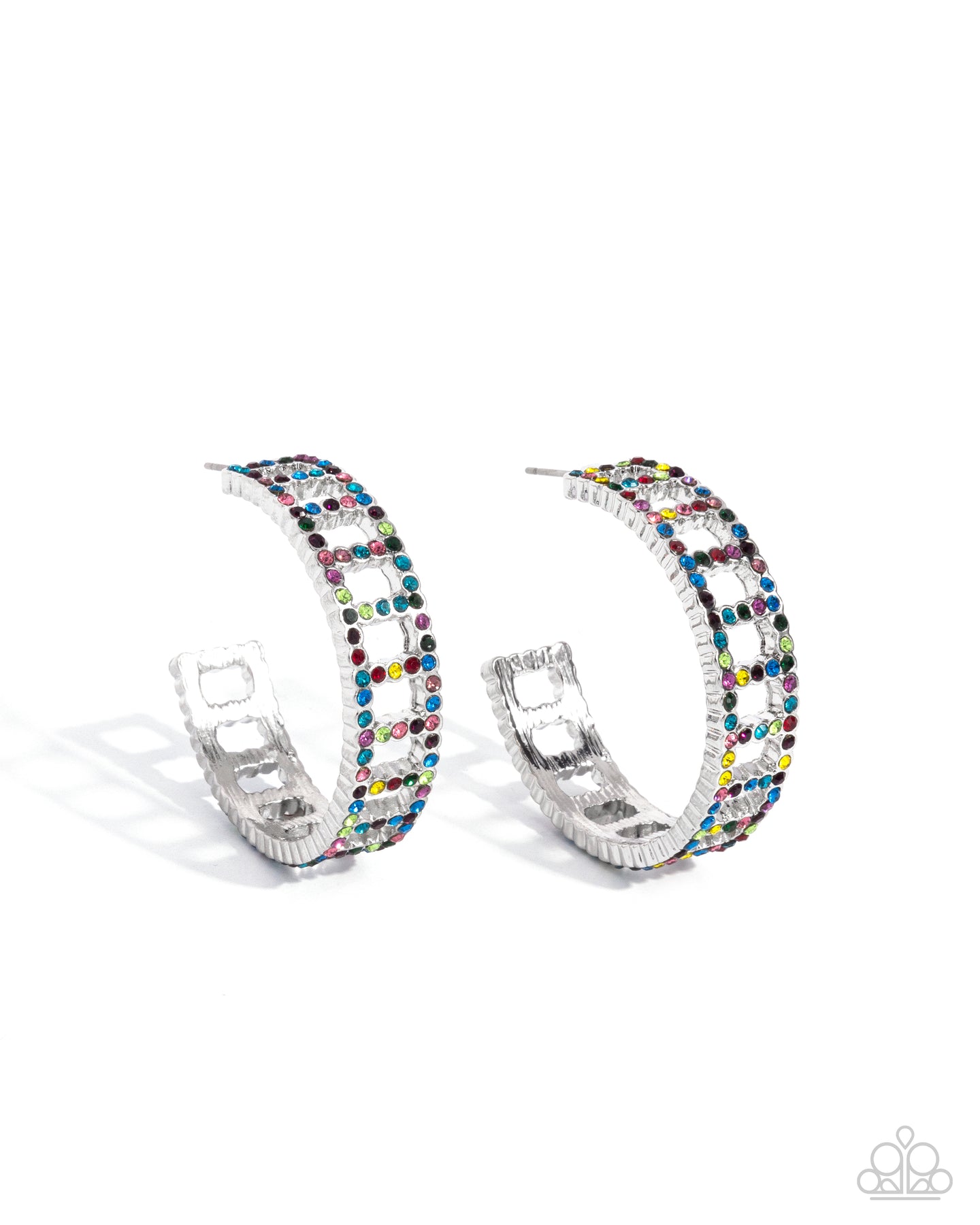 paparazzi-accessories-bridging-brilliance-multi-earrings