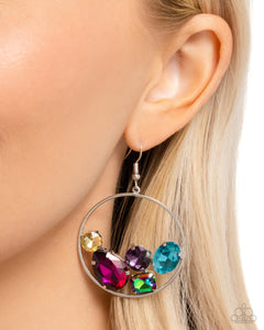 Treasure Timbre - Multi Earrings - Paparazzi Jewelry