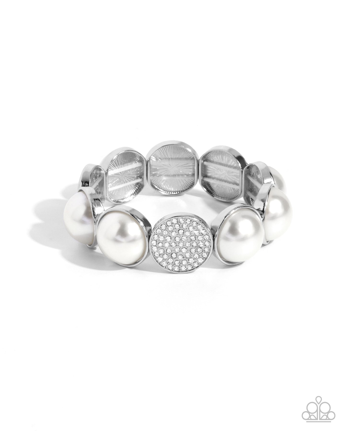 paparazzi-accessories-believable-bling-white-bracelet