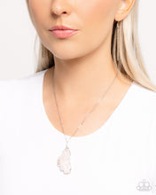 Load image into Gallery viewer, Experimental Echo - Silver Necklace - Paparazzi Jewelry
