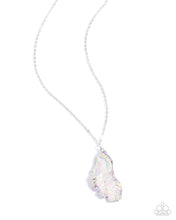 Load image into Gallery viewer, paparazzi-accessories-experimental-echo-silver-necklace
