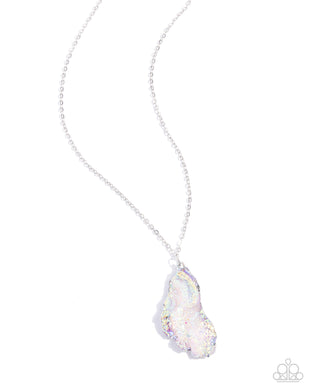 paparazzi-accessories-experimental-echo-silver-necklace