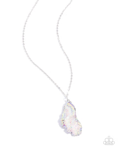 paparazzi-accessories-experimental-echo-silver-necklace