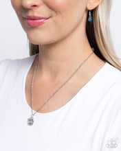 Load image into Gallery viewer, Where Do BUTTERFLIES Go? - Green Necklace - Paparazzi Jewelry
