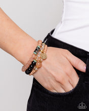 Load image into Gallery viewer, Sunset Sass - Black Bracelet - Paparazzi Jewelry
