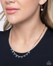 Load image into Gallery viewer, Conveying Charm - Blue Necklace - Paparazzi Jewelry
