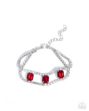 paparazzi-accessories-embedded-elegance-red