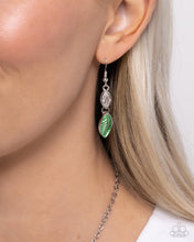 Load image into Gallery viewer, Lyrical Leaves - Green Necklace - Paparazzi Jewelry

