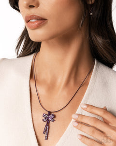 Ready Radiance - Purple Necklace - Paparazzi Jewelry