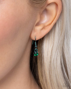 Fond Fashion - Green Necklace - Paparazzi Jewelry