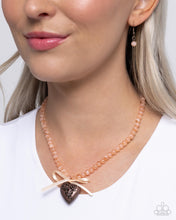 Load image into Gallery viewer, Tasteful Trimming - Copper Necklace - Paparazzi Jewelry
