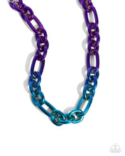 Load image into Gallery viewer, paparazzi-accessories-nuanced-nightlife-purple-necklace
