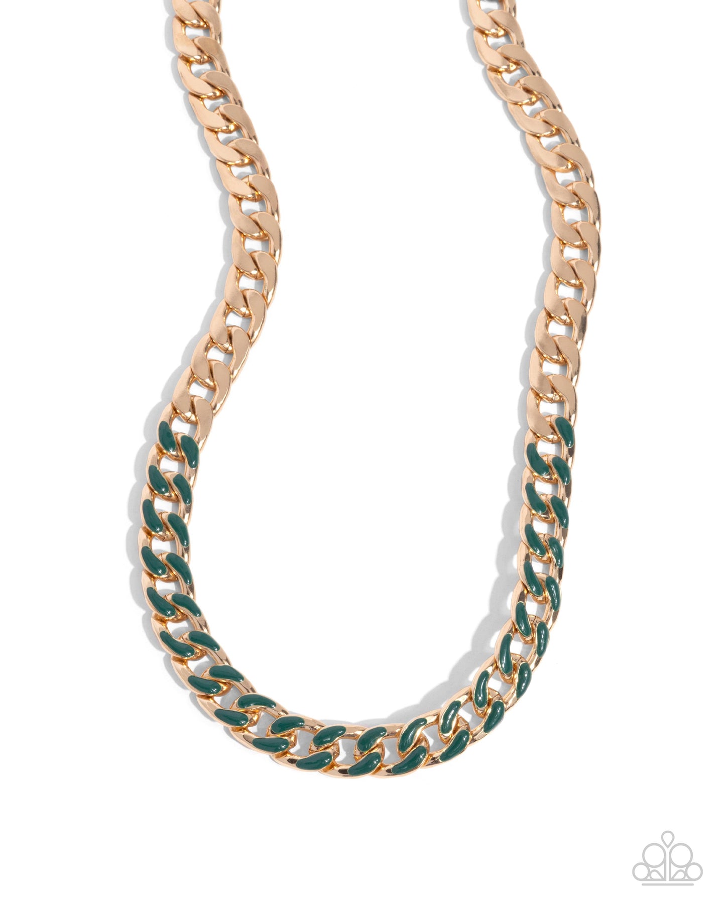 paparazzi-accessories-painted-problem-green-necklace