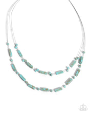 Load image into Gallery viewer, paparazzi-accessories-earthy-extrovert-blue-necklace

