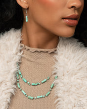 Load image into Gallery viewer, Earthy Extrovert - Blue Necklace - Paparazzi Jewelry
