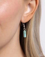 Load image into Gallery viewer, Earthy Extrovert - Blue Necklace - Paparazzi Jewelry
