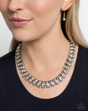 Load image into Gallery viewer, Officially Opulent - White Necklace - Paparazzi Jewelry
