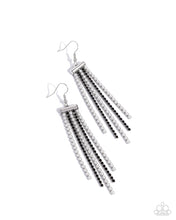 Load image into Gallery viewer, paparazzi-accessories-tapered-team-black-earrings
