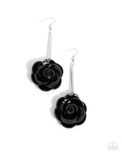 Load image into Gallery viewer, paparazzi-accessories-saccharine-sprig-black-earrings
