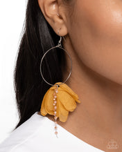 Load image into Gallery viewer, Perennial Perspective - Yellow Earrings - Paparazzi Jewelry
