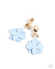 Load image into Gallery viewer, paparazzi-accessories-malibu-moderato-blue-post earrings
