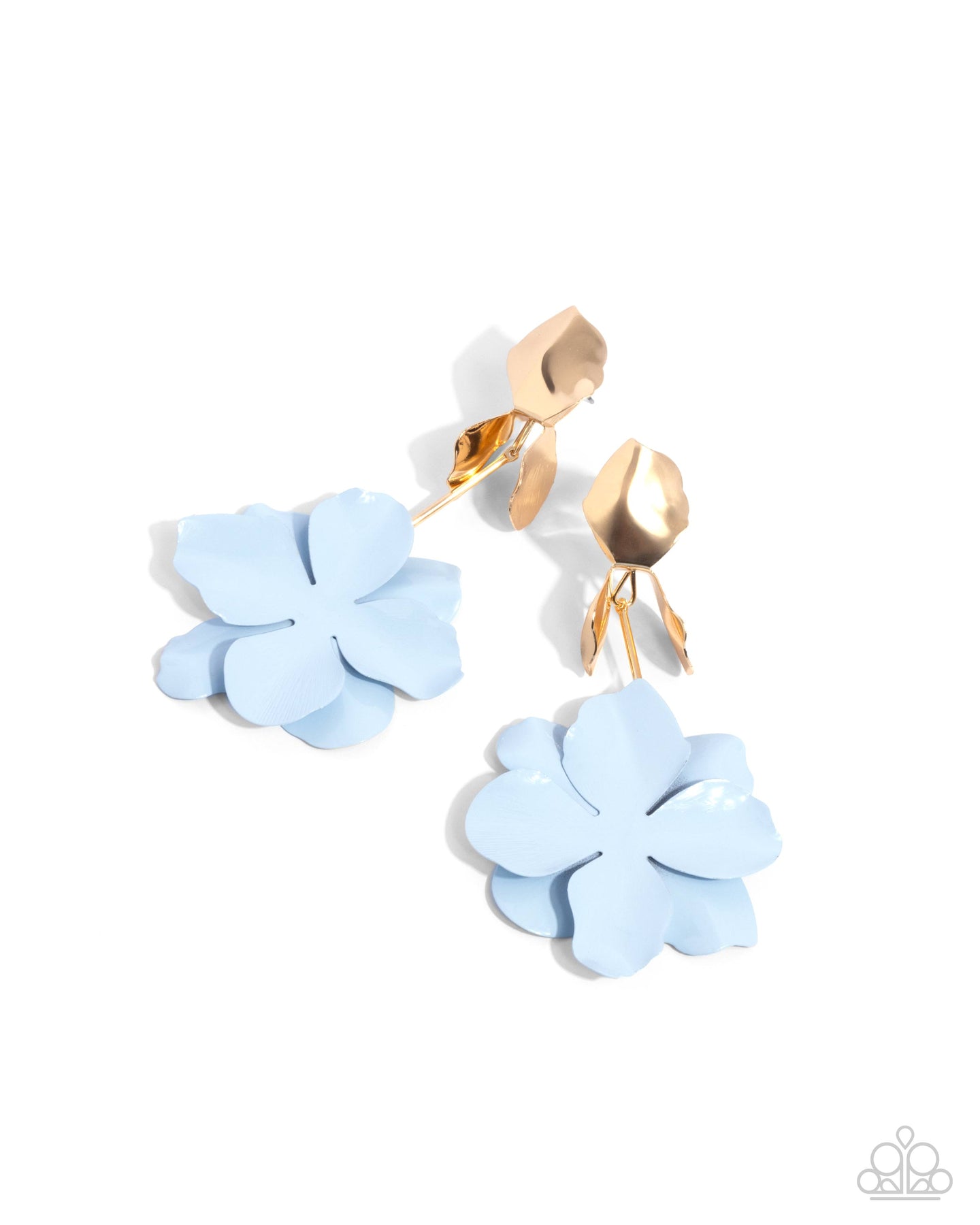 paparazzi-accessories-malibu-moderato-blue-post earrings