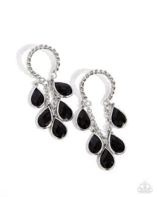 paparazzi-accessories-highest-grade-black-post earrings