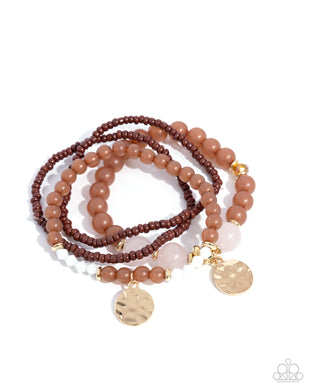 paparazzi-accessories-superior-stack-brown-bracelet