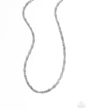 Load image into Gallery viewer, paparazzi-accessories-chain-confrontation-silver-mens necklace
