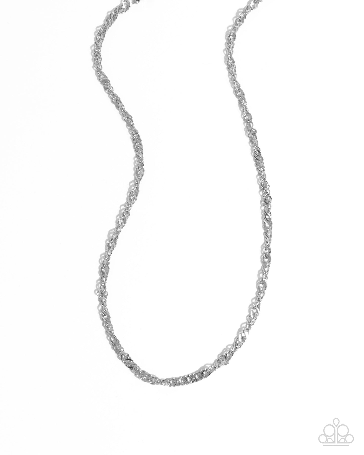paparazzi-accessories-chain-confrontation-silver-mens necklace