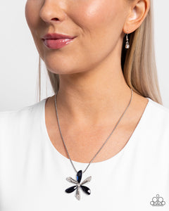 Potent Pattern - Blue Necklace - Paparazzi Jewelry
