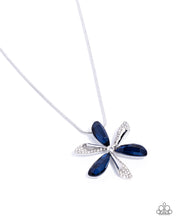 Load image into Gallery viewer, paparazzi-accessories-potent-pattern-blue-necklace
