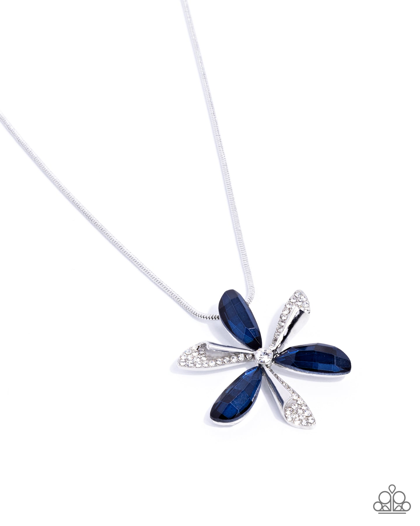 paparazzi-accessories-potent-pattern-blue-necklace