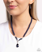 Load image into Gallery viewer, Avant-Garde Adornment - Blue Necklace - Paparazzi Jewelry
