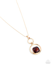 Load image into Gallery viewer, paparazzi-accessories-debutante-delight-brown-necklace
