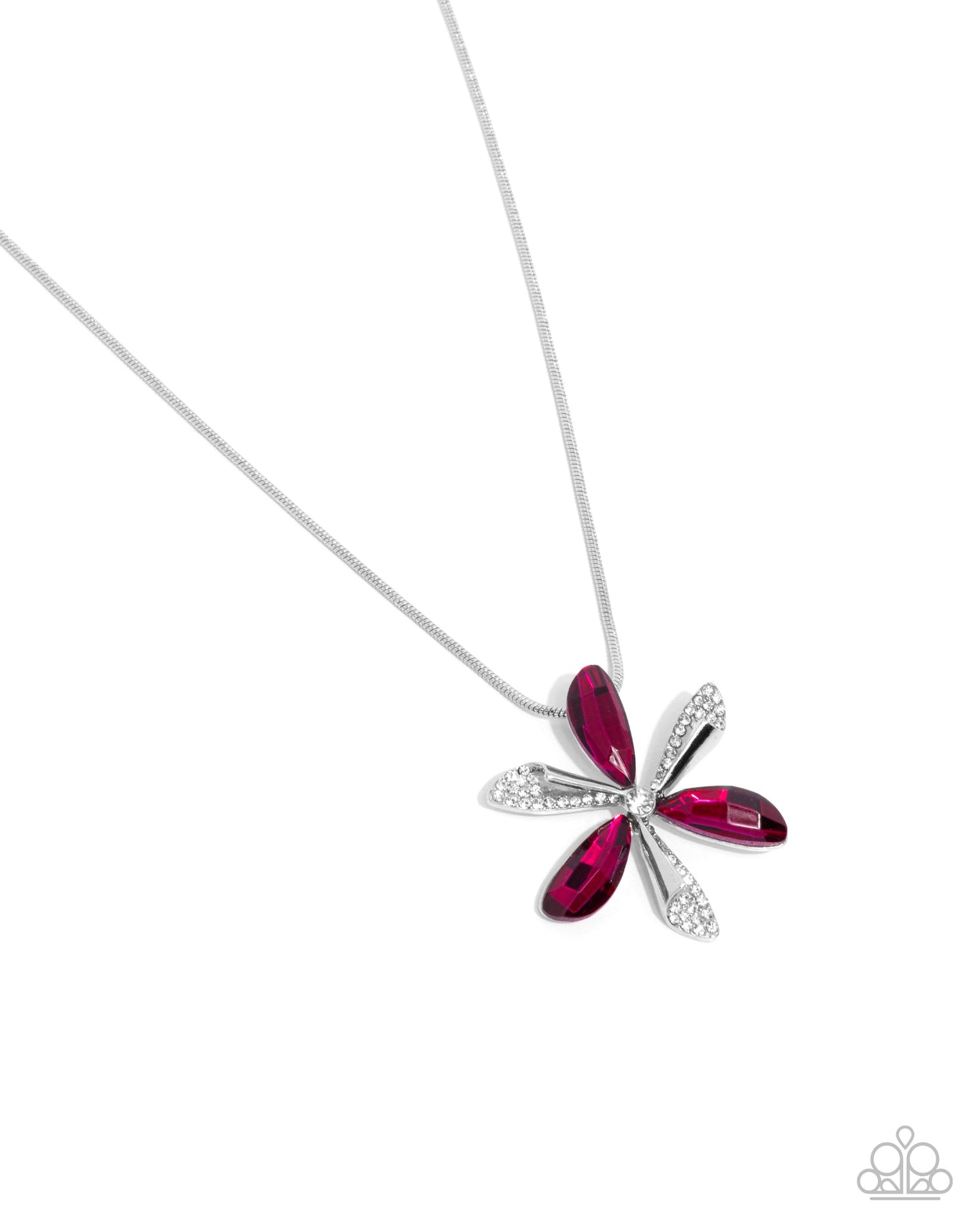 paparazzi-accessories-potent-pattern-pink-necklace