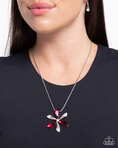 Potent Pattern - Pink Necklace - Paparazzi Jewelry