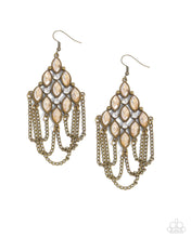 Load image into Gallery viewer, paparazzi-accessories-trenchant-transformation-brass-earrings
