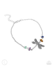 Load image into Gallery viewer, paparazzi-accessories-dragonfly-dawn-multi-anklet
