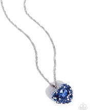 Load image into Gallery viewer, paparazzi-accessories-best-of-my-heart-blue-necklace
